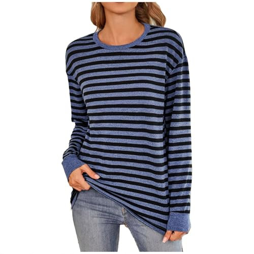 Camisa Rayas Colores Mujer Camiseta Malla Mujer Camisa Dorada Mujer Sudaderas para Mujer Tallas Grandes Sudadera Mujer Rosa Fucsia Blusas De Jeans para Mujer Playera Manga Larga Lisa Playera