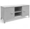 osoltus Industrial Sideboard Stahl Schrank Lowboard Spind 120x40x58cm sandgrau