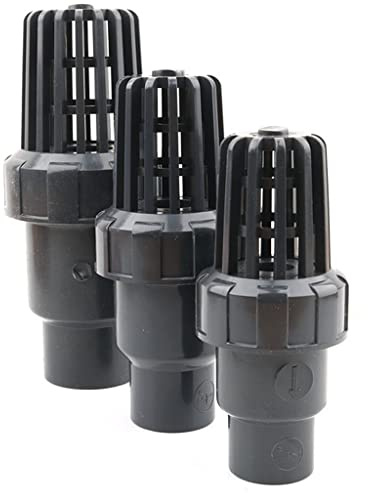 KanDuo Filtre de Tuyau d'eau en Acier Inoxydable, Tamis à Mailles, 1 pièce, 20mm 25 32 40 50mm, clapet Anti-Retour en PVC, Pompe inférieure, Tuyau de réservoir d'aquarium(40mm)
