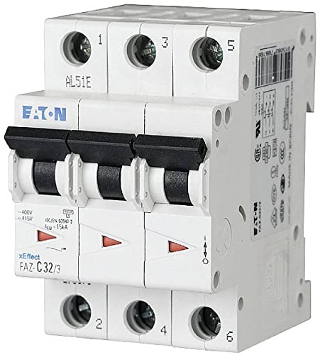 Eaton 278843 Circuit Breaker, 10 a, 3P, B Char