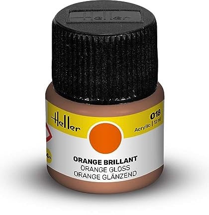 heller 9018 Acylfarbe 018 Orange glänzend