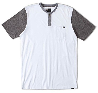 O'NEILL Herren Kells Henley Crew Neck Shirt - Weiß - XX-Large