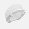 Sanit abattant wC 4002 pour les personnes handicapées et les personnes âgées couleur : blanc alpin