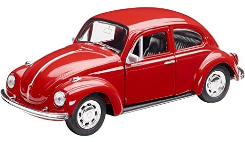 Volkswagen 111087511 Spielzeug Auto Käfer, rot, 12 cm
