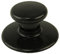 Spares2go, manopola per coperchio in vetro e gonna di sicurezza per pentole lenta Russell Hobbs 3.5L e 6.5L (nero)