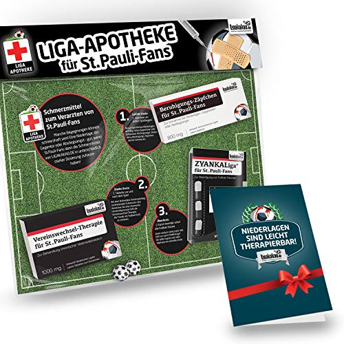 Beruhigungs-Zäpfchen® für ST. PAULI Fans | Lakritz-Zäpfchen für ST. PAULI Fans zur Einnahme bei Niederlagen, Gegentoren & Abstiegsangst | Mehr verrückte Männer Geschenk Fanartikel über „Farbe“