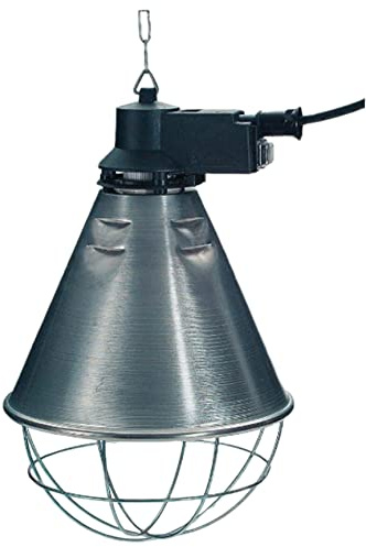 Göbel 70602 Alu Lampe 2,5m Kabel mit Sparschalter Infrarot Wärmestrahlgerät