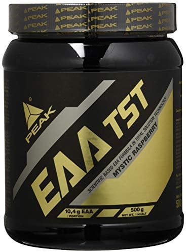 EAA - TS-Technology - 500g Geschmack Mystic Raspberry I Pulver I alle essentiellen Aminosäuren I Muskelaufbau I schnell resorbierbar I vegan I B - Vitamine