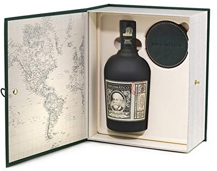 Diplomatico Diplomatico RESERVA EXCLUSIVA Ron Antiguo 40% Vol. 0,7l in Giftbox with Untersetzern - 700 ml