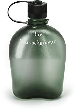 Nalgene Trinkflasche 'Oasis' – 1L, Foliage, mit Namensgravur