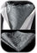 HISDERN Krawattenschal Grau Herren Paisley Hochzeit Ascot Krawatte Taschentuch Business Blumen Halstuch und Einstecktuch Set