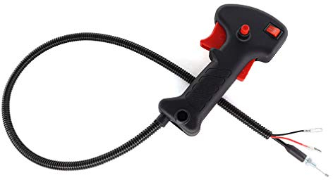 AISEN Griffschalter Gasgriff für Fuxtec FX-MS152 / MFS520 Multitool 2in1 / Hecht 129BTS Motorsense Freischneider Rasentrimmer