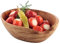 BATANIA Olivenholz Antipastischälchen, Snackschale, Schälchen aus Holz | Ø ca. 12 cm