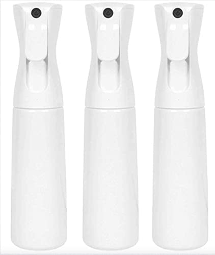 Vaporisateur rechargeable visage coiffeur. 300ml 3 UNITÉS Spray brumisateur à eau vide Bouteille mist Spray vide Rechargeable pour Nettoyage Vaporisateur Cheveux Produit Coiffure Falcon plante