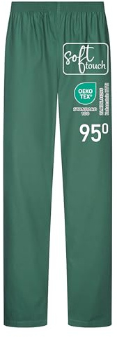 EXNER Medizinische OP-Schlupfhose, Pflege-Hose, Arbeitshose, Unisex für Herren und Damen in Medizin, Krankenpflege, Altenpflege, SPA, Wellnes, weiß, grau, blau, grün, rot, rosa, lila, orange, beige