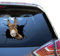 Camellia Print Esel Auto Aufkleber Meme Vynil Office Sticker für Eltern Fun Clean Automotive Aufkleber