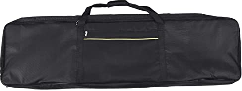 Housse de transport pour piano 88 touches, sac de transport pour clavier, rembourrage intérieur en Oxford durable pour protéger les housses de piano numérique 88 touches.