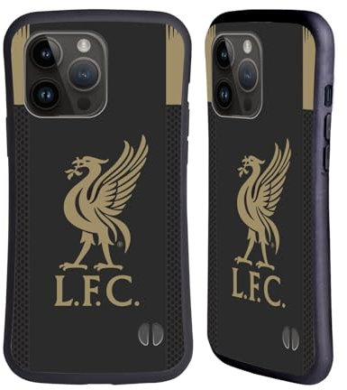 Head Case Designs Officially Licensed Liverpool Football Club Home Goalkeeper 2019/20 Kit Hybrid Case Compatible With Apple iPhone 15 Pro Max