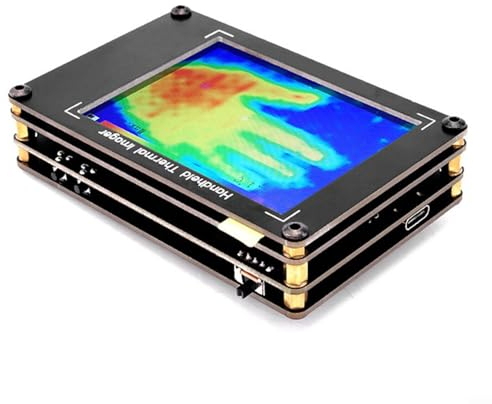 Wärmebildkamera, MLX90640, 8,6 cm (3,4 Zoll), Wärmebildkamera für Elektronik-Reparaturen, Echtzeit-Temperaturerkennung