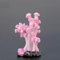 Movoja 2 pezzi, decorazione per acquario, corallo, per acqua dolce e salata, decorazione corallo, acquaristica, 4 rosa