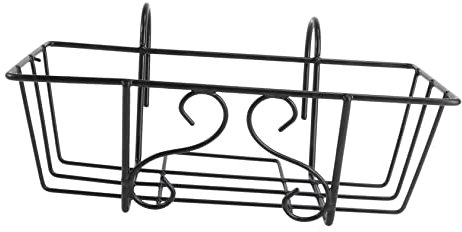 DIKACA Support De Pot De Fleurs Suspendu en Fer Support Carré pour Pot De Fleurs Facile À Déplacer Et À Nettoyer pour La Maison