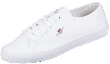 GANT Pillox, Zapatillas Mujer, Blanco, 39 EU Estrecho