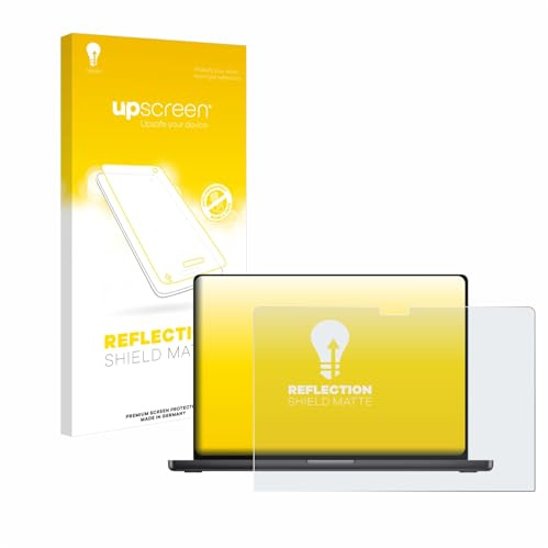 upscreen Protector Pantalla para Apple MacBook Pro 16 M4 2024 | Mate Protección Pantalla Made in Germany Antireflejos Anti-Huellas