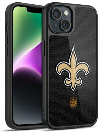 Head Case Designs Offizielle NFL Fussball New Orleans Saints Logo Gel Armour Hülle [Militärischer Schutzgrad] kompatibel mit Apple iPhone 14