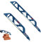 WDKXCN Reciprocating Saw Blades, 2Pcs Universal Concrete Sabre Saw Blades for Cutting Brick Block Cement Board, Professional Compatible with Bosch Dewalt, 300mm+450mm, Blue