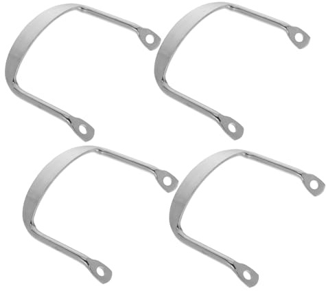 ABOOFAN 4pcs Heat-Resistant Pot Handles Replacement Pan Grips for Frying Boiling Pasta Pot Grips