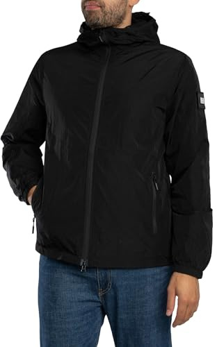 Weekend Offender Men's Technician Face Mask Jacket, Black
