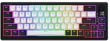 Skyfall 65 MAG ULTIMA 8K Magnetische Gaming-Tastatur mit Rapid-Trigger, Magnetic Switches, Snap Tap, Hall-Effekt, 8000Hz, PC und Mac, Schwarz, Wireless/Kabel, US-Layout NO German, NO French Layout