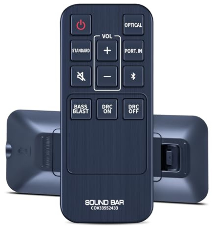 Snrigw COV33552438 Replacement Remote Control for LG Soundbar SK1 SQM1 | USE6S, No Setup Required, Sensitive, Fully Functional, Batteries Not Included