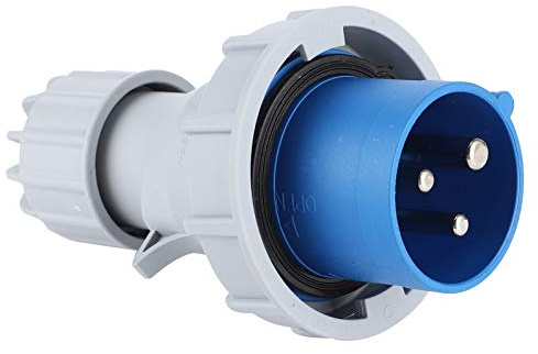 MasYosh Prise D'alimentation, Prise de Quai de Bateau Marin étanche IP67 à 3 Broches 220-250 V avec Noyau en Cuivre HPB59-1, pour Yacht RV