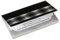 Sigel VZ162 Visitenkarten-Etui pure:black, Pixel, Alu mit Epox-glossy Beschichtung, für bis zu 10 Karten (max. 91x56 mm), 1 ST