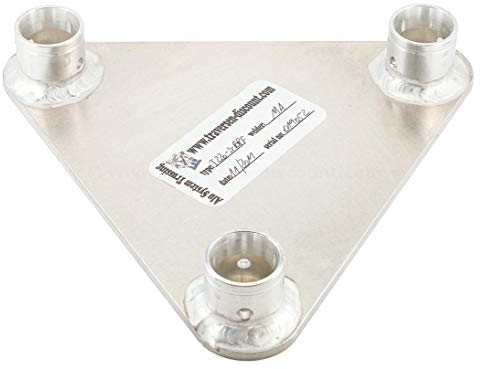 Alu System Trussing AST, Traverse 3 Punkt, Deko Truss, Bodenplatte, female