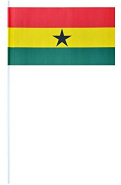 Flaggenfritze® Papierfahnen Ghana