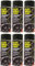 6 x E-tech Motorsport Black Alloy Wheel Spray Paint 400ml Cans - Chip Resistant