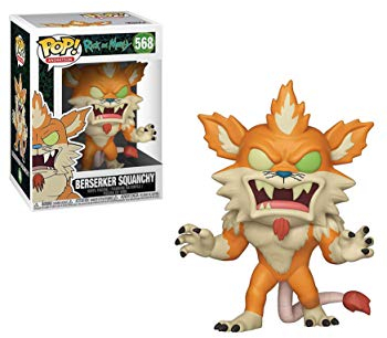 Funko Pop! Animation: Rick and Morty-Berserker Squanchy Collectible Figure - Vinyl-Sammelfigur - Geschenkidee - Offizielle Handelswaren - Spielzeug Für Kinder und Erwachsene - TV Fans