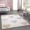 CARPETIA Kinderteppich Spielteppich Babyteppich Mädchen mit Herz rosa lila grün blau Größe 160x230 cm