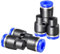 TAILONZ PNEUMATIC 10mm OD Y Spliter Kunststoff Push to Connect Fittings 3 Ways Tube Connect Push Fit Push Lock PY10 (Packung mit 10)