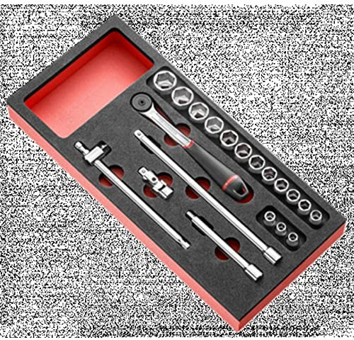 Module douilles mousse 3/8'' 6 PANS Facom