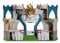 Fisher-Price Imaginext HCG45 - Die Ritterburg des Löwenkönigreichs, mittelalterliches Spielset mit Figuren, Spielzeug von 3 bis 8 Jahren