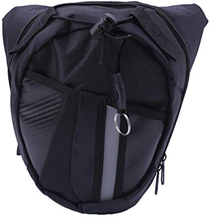Yushu Outdoor Tasche Beintasche Motorrad Hüfttasche Unisex Fanny Oberschenkel Gürtel Fahrradtaschen Mehrzwecktasche Camping Wandern Motorrad Fahrrad Tasche