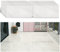VEELIKE PVC Boden Marmor Weiß 24 Stück 60cm x 30cm PVC Bodenbelag Selbstklebend Vinylboden Marmoroptik Grau Weiß Bodenfliesen Überkleben Klebefliesen Boden Badezimmer Küche Wasserdicht Abnehmbar