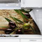 danario Küchenrückwand selbstklebend - Matt - Spritzschutz Küche - versteifte PET Folie - 0,37 mm - Oliven - 60cm x 280cm