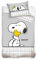 Carbotex Snoopy Peanuts Babybettwäsche 100x135 cm