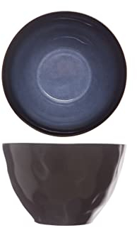 Cosy & Trendy Bol Saphire Bleu-D15,5 XH 9,5 Cm-Lot de 6