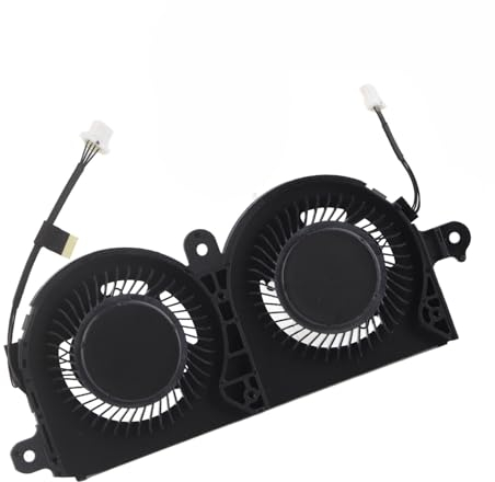 Ventilador de Refrigeración de CPU para XPS 13 9370 9380 0980WH 980WH ND55C19 16M01, DC 5V 0.4A Ventilador de Refrigeración de CPU Portátil Pequeño y Portátil, Conector de