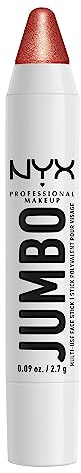NYX Professional Makeup Crayon Highlighter pour le Visage Jumbo Multi-Use Face Stick, Couleur Intense, Crayon Highlighter Multi-usages avec Huiles de Soin, Couleur : Lemon Merringue (03)